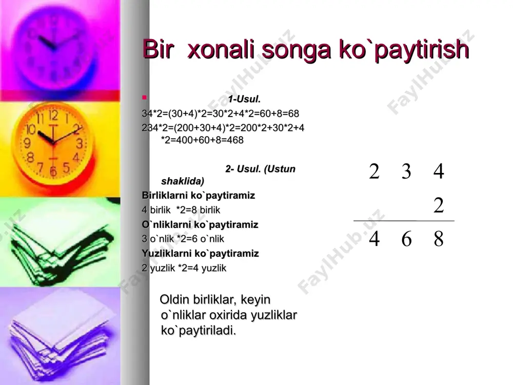 jadvaldan tashqari ko'paytirish 3 sinf - Page 4
