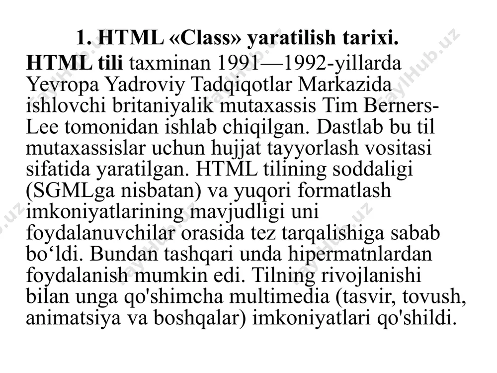 html «class», «block» va «inline» elementlar, «forms», «layout» va «semantics» - Page 3