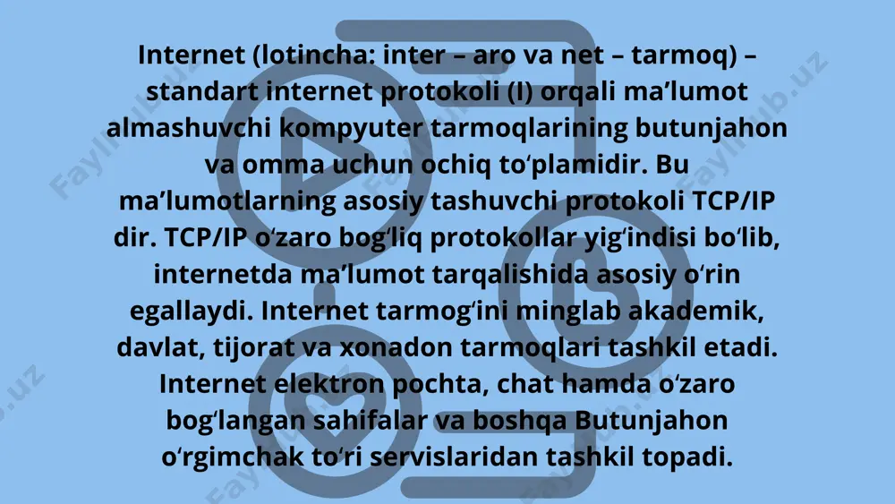 internet tarmog’ida biznes jarayonlarini tashkil etish - Page 5