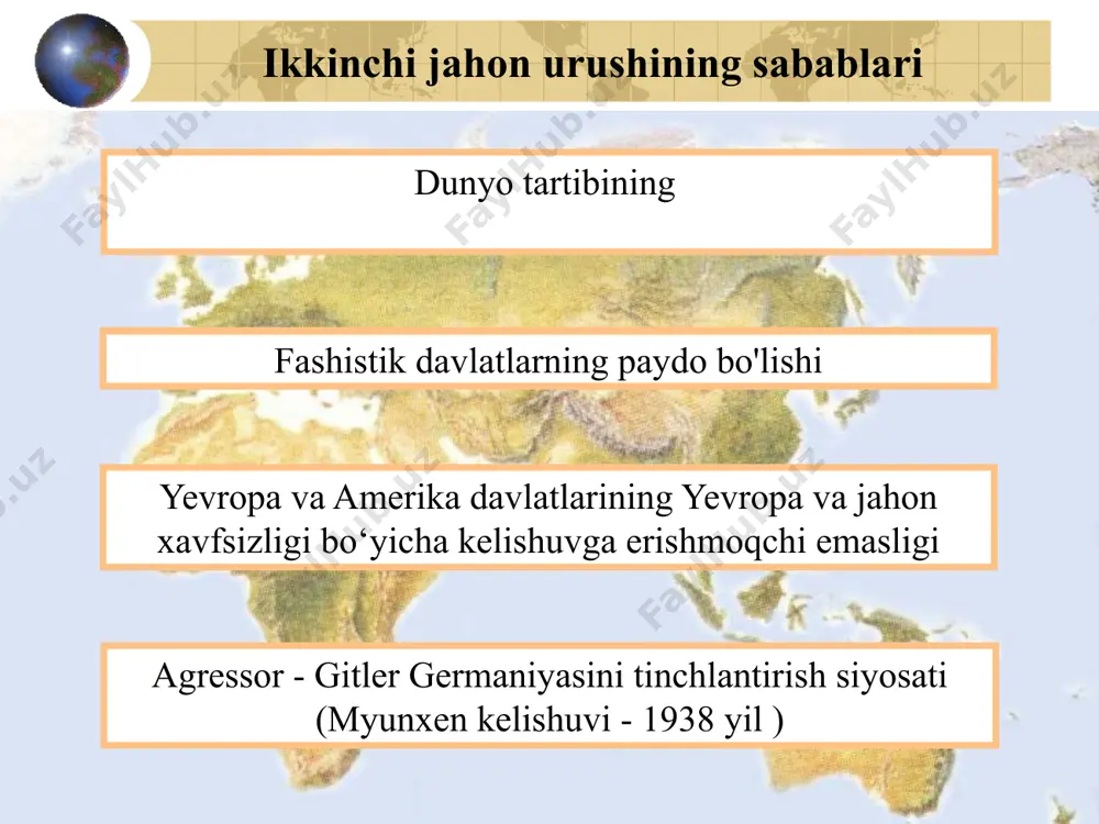 r qarshilik ko'rsatishi gitlerni sssr bilan urushga tayyorgarlik ko'rishga undadi . u . cherchill vayronalarda portlashlardan keyin 1940 yil avgust oyida litva, latviya va estoniya sssr tarkibiga ittifoq respublikalari sifatida rasman qo'shildi. moldaviya ssr ruminiyadan ko'chirilgan bessarabiya va shimoliy bukovinada tashkil topdi . shu bilan birga, sssr finlyandiya chegarasini leningraddan uzoqlashtirishni talab qilib, sovet kareliyasida katta, ammo aholi kam yashaydigan hududni taklif qildi. finlyandiya rad etdi. 1939 yil 30 noyabr - 1940 yil 12 mart - sovet-fin urushi. qizil armiyaning chiziq bo'ylab yutilishi mannerxaym qizil armiya, ayniqsa mannerxaym chizig'ida o'jar qarshilikka duch keldi. jangovar harakatlar qizil armiya uchun katta yo'qotishlar bilan birga bo'ldi ( finlyandiya tomonida 23 mingga qarshi 95 ming o'ldirilgan va jarohatlardan vafot etgan ). 1939 yil dekabr - sssrning millatlar ligasidan 1940 yil 12 martdagi tinchlik shartnomasi sssr chiqib ketdi : vyborg bilan karelian isthmus ribachi yarim orolining bir qismi ijara o. hanko 30 yil davomida karelo-finlyandiya …