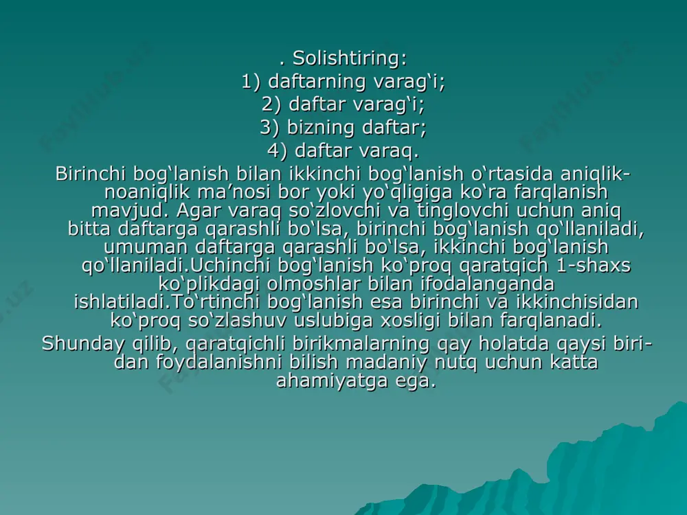 so’z birikmalarini tahlil qilish - Page 5