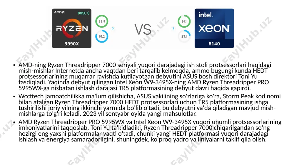 zimida ham u core i7-13700f ish faoliyatini deyarli ko'rsatmaydi. xo'sh, agar siz bularning barchasini qo'shimcha qiyinchiliklarsiz qabul qilib, yana bir necha ming to'lashingiz mumkin bo'lsa, nega sizga bunday azob kerak? core i5-13600kf ham g'alati ko'rinadi. intel so'nggi 5 yil ichida marketing yordamida muvaffaqiyatga erishishga qaror qildi, shuning uchun ushbu protsessorda 14 yadro e'lon qilindi. bu haqiqiy rekord bo'lib tuyulishi mumkin, faqat 8 yadro ishlashga umuman ta'sir qilmaydi, ammo oxir-oqibat bir necha yil oldin bo'lgani kabi hali ham xuddi shunday 6 yadro mavjud. ryzen 9 5900x birinchi navbatda ish uchun kompyuter yig'adiganlar uchun qiziqarli bo'lishi mumkin, lekin vaqti-vaqti bilan o'ynash imkoniyatidan voz kechishni istamaydi. protsessor kuchli va o'yinlarda u yaxshi natijalarni ko'rsatadi. agar siz uning uchun geforce rtx 3060-darajali video kartani sotib olsangiz, core i5-13600kf bilan farqni sezmaysiz. ryzen 9 5900x sizdan qimmat anakartni talab qilmaydi, ammo bu a320 chipsetiga asoslangan eng arzonini olishingiz kerak degani emas. yodingizda bo'lsin, sizning qo'lingizda …