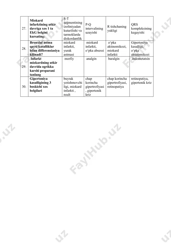 "miokard infarktiga oid testlar" - Page 4