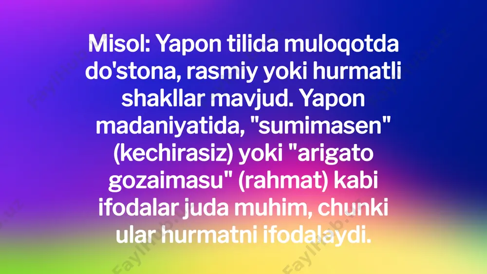 madaniyatlararo muloqotda stilistik yo’nalish - Page 5