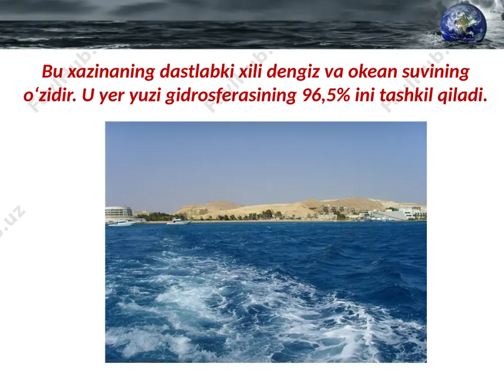 dunyo okeani. iqlimiy, kosmik, biologik va rekreatsion resurslar . 9 - sinf - Page 4