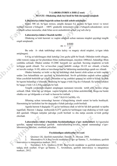 laboratoriya ishi — DOCX