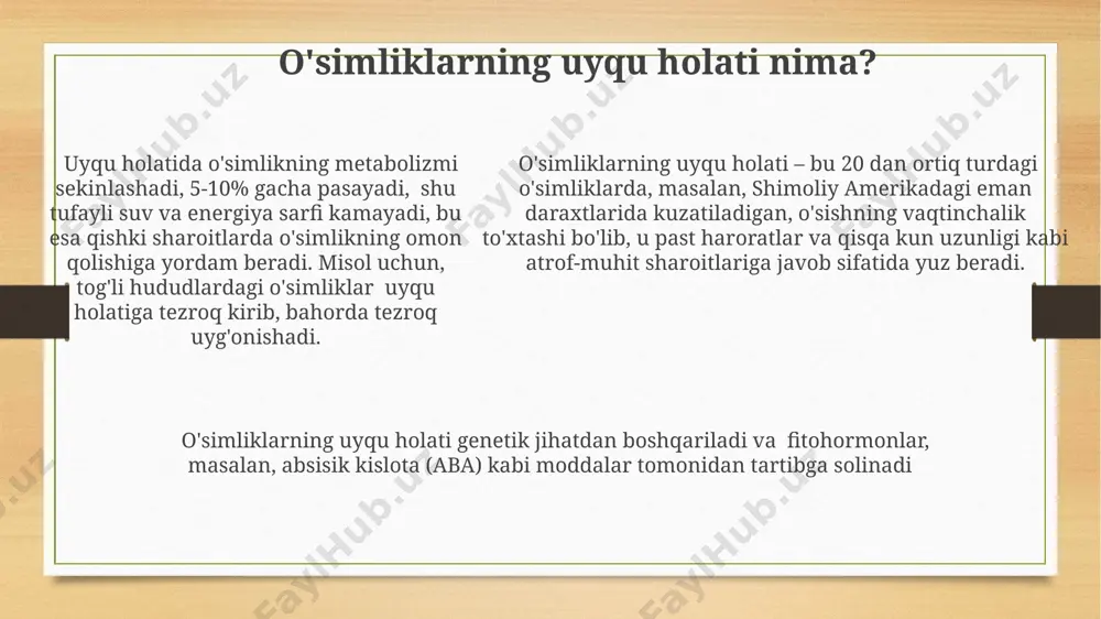 o‘simliklardagi tinim holati - Page 5