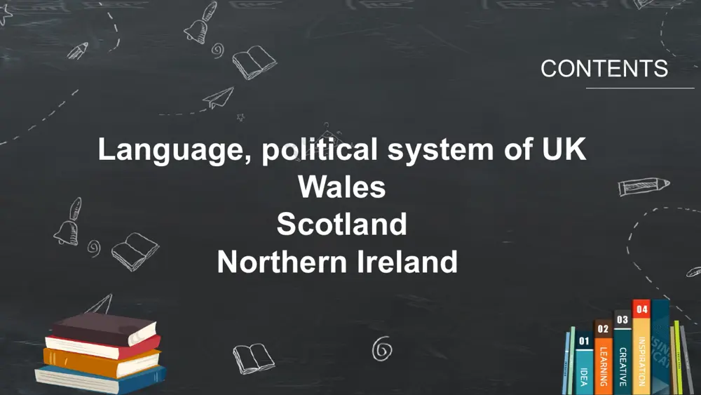 nguage and the local variety of scots known as ulster scots. language the proportion of respondents in the 2011 census in northern ireland aged 3 and above who stated that they can speak ulster scots northern ireland alphabet 14 political system northern ireland assembly executive committee the departments british-irish council british-irish intergovernmental conference civic forum north/ south ministerial council departmental committees thank you for your attention! image2.png image3.png image1.png image8.png image6.png image7.png image9.png image10.png image11.jpeg image12.jpeg image13.jpeg
