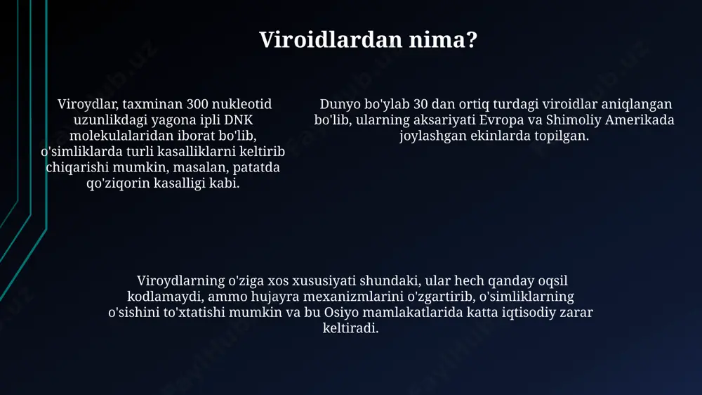 viroidlar va ularning ahamiyati - Page 5