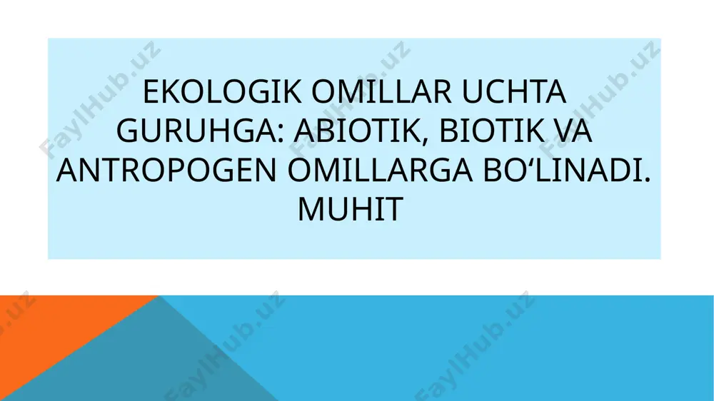 tirik organizmlarning yashash muhitlari - Page 4
