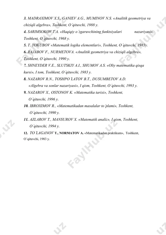 matеmatik mantiq haqida tushuncha. muloxazalar va ular ustida amallar - Page 5