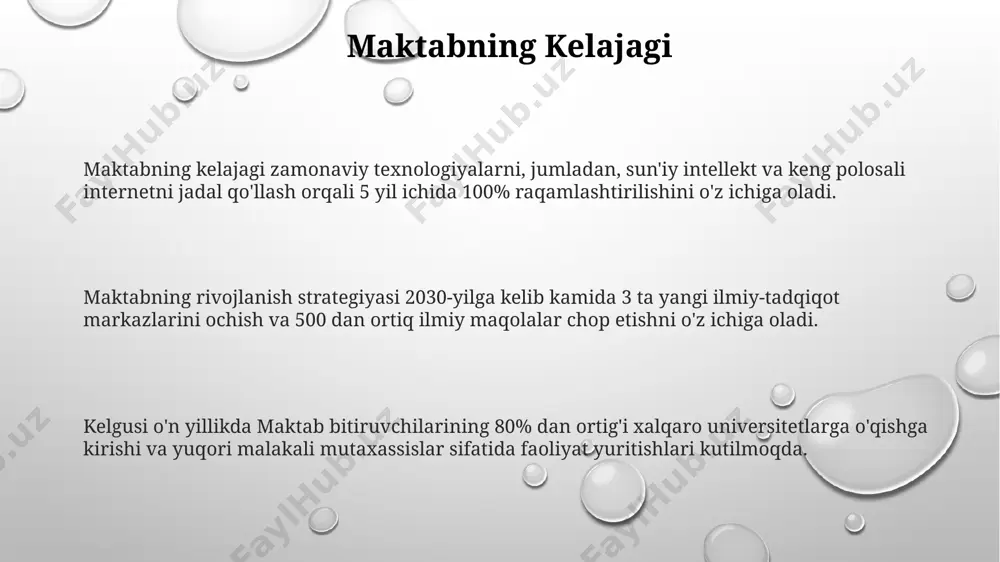 ashga yordam berdi. xalqaro hamkorlik “xalqaro hamkorlik” dasturi doirasida 20 dan ortiq mamlakatdan 500 ga yaqin o‘qituvchi samarqand pedagogika maktabida malaka oshirish kurslarida qatnashgan. “xalqaro hamkorlik” orqali ta’lim sifati yaxshilanishiga qo‘shgan hisasini aks ettiruvchi o‘quv jarayonining modernizatsiyasi bo‘yicha 5 ta asosiy ko‘rsatkich tahlil qilingan. maktab “xalqaro hamkorlik” faoliyati natijasida 10 dan ziyod xorijiy universitetlar bilan hamkorlik shartnomalari imzolangan va qo‘shma loyihalar amalga oshirilmoqda. samarqand pedagogika maktabining vazifalari samarqand pedagogika maktabining vazifalaridan biri – 100 dan ortiq pedagogik mutaxassislarni tayyorlash orqali ta’lim tizimini 21-asr talablariga moslashtirish va zamonaviy pedagogik texnologiyalarni joriy etishdan iborat. maktab oʻquv dasturlariga 5 ta asosiy yoʻnalish boʻyicha pedagogika fanining fundamental va amaliy bilimlarini oʻz ichiga olgan holda, 30 dan ortiq fanlardan iborat kurslarni oʻz ichiga oladi. samarqand pedagogika maktabi oʻzining faoliyatida 5 yillik strategik rejani amalga oshirish orqali ta’lim sifatini yaxshilash va 15% ga bitiruvchilar sonini oshirishni maqsad qilgan. ilmiy-tadqiqot ishlari samarqand pedagogika kolleji ilmiy-tadqiqot ishlari bo‘limi …