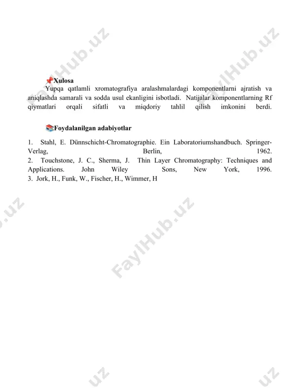 yupqa qavat xromatagrafiyasi - Page 5