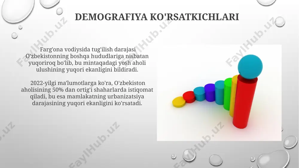 demografik ko'rsatkichlar va aholining jismoniy rivojlanishi - Page 5