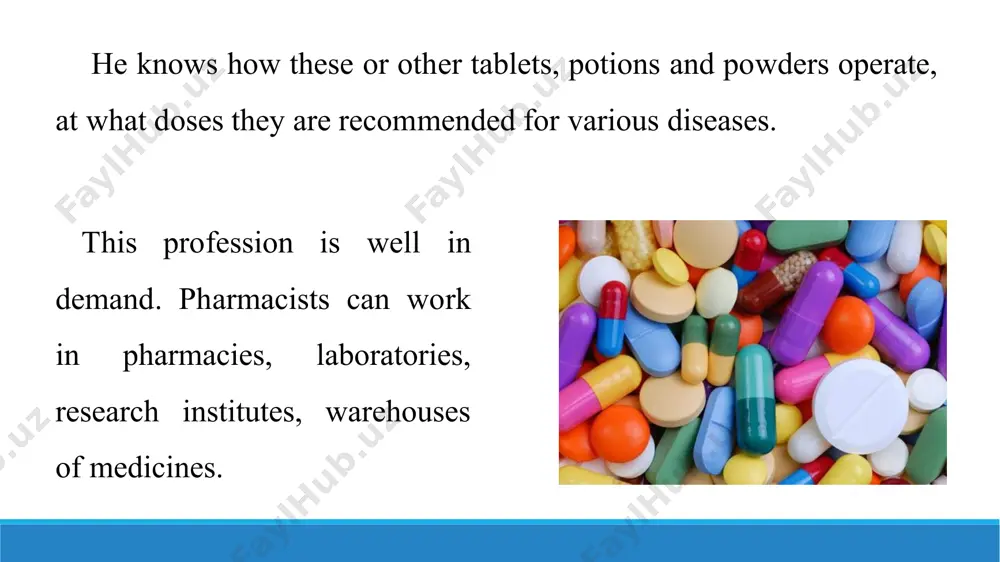 5.1. my future profession is a pharmacist. taqdimot 14 bet. - Page 4