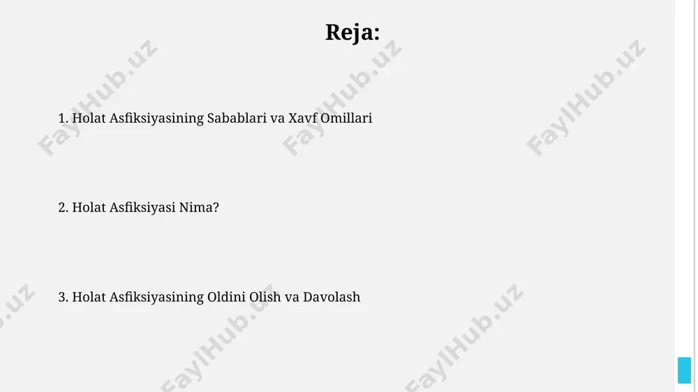 b samarqand viloyatidagi bir necha tibbiyot muassasalarining tadqiqoti shuni ko'rsatdiki, positional asfiksiya tufayli yuzaga kelgan o'limlarning 75% dan ortig'i noto'g'ri yordam ko'rsatilish yoki kechiktirilgan tibbiy yordam bilan bog'liq. toshkent shahridagi sud-tibbiyot ekspertizasi markazining ma'lumotlariga ko'ra, o'tgan 5 yil ichida positional asfiksiyadan 150 dan ortiq o'lim holati qayd etilgan bo'lib, ularning ko'pchiligi spirtli ichimliklar ta'sirida yuz bergan. davolash davolashning samaradorligini oshirish maqsadida, toshkentdagi ilmiy-tadqiqot instituti tomonidan o‘tkazilgan 15 ta tajribada, yangi davolash usullari 85% hollarda ijobiy natijalar berdi. positional asfiksiya belgilari aniqlanganda, bemorning nafas olish yo‘llarining ochiqligiga 10 sekund ichida e’tibor berish va zarurat bo‘lsa, samarkanddagi tez yordam xizmati ko‘rsatmalariga muvofiq, shoshilinch tibbiy yordam chaqirish kerak. xavf omillari xavf omillaridan biri, ayniqsa, 25 yoshdan katta va semirib ketgan shaxslarning, toshkent kabi yirik shaharlardagi qattiq issiqda jismoniy zo'riqishidan keyin yuzaga keladigan haddan tashqari terlash hisoblanadi. o'zbekistonning qishloq joylarida, masalan, namangan viloyatida, 10-15 kishilik guruhda bir-biriga yaqin joylashgan holda uxlash, positional asfiksiya xavfini …