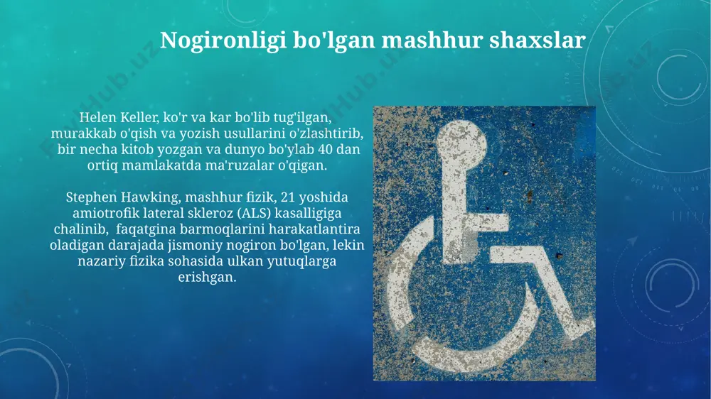 5ta mashhur imkoniyati cheklangan insonlar - Page 3