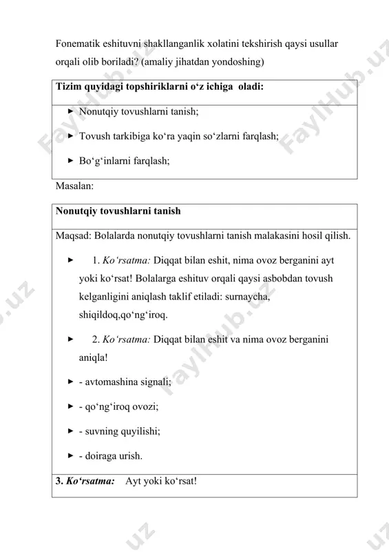 nutqning tovushlar talaffuzi tomoniga tavsif - Page 5