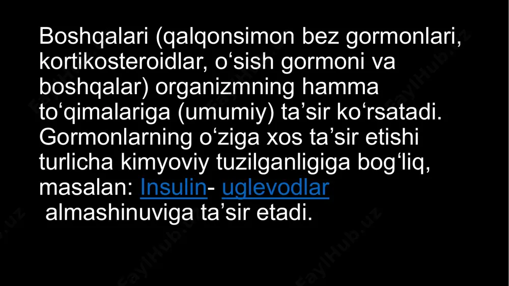 gormonlarning nishon hujayra largata’sir mexanizmi - Page 5