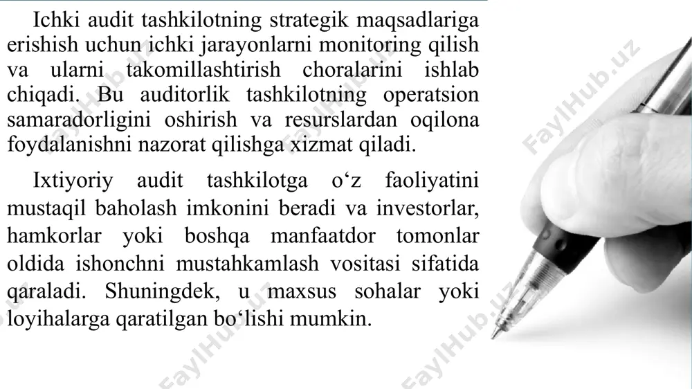 ichki va ixtiyoriy audit - Page 4
