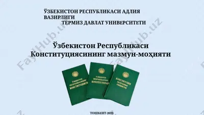konstitutsiya 45 — PPTX