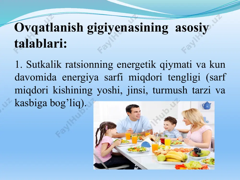 ovqatlanish gigiyenasining asosiy tushunchalari - Page 4