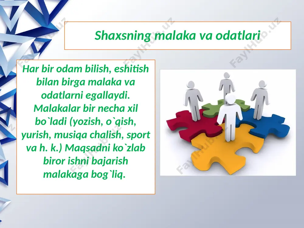 shaxsning malaka va odatlari - Page 5