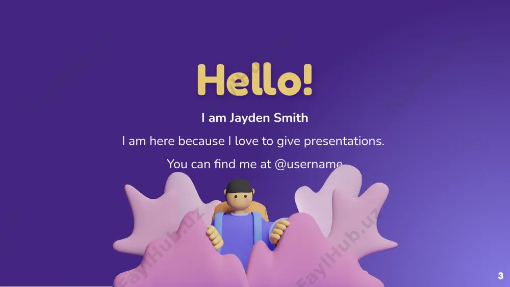 ted with sacrifice, danger and courage. you can insert graphs from excel or google sheets ‹#› 4000 3000 2000 1000 0 ‹#› mobile project show and explain your web, app or software projects using these gadget templates. ‹#› tablet project show and explain your web, app or software projects using these gadget templates. ‹#› desktop project show and explain your web, app or software projects using these gadget templates. thanks! any questions? you can find me at @username & user@mail.me ‹#› credits special thanks to all the people who made and released these awesome resources for free: 3d illustrations by alzea arafat presentation template by slidescarnival photographs by unsplash ‹#› presentation design this presentation uses the following typographies: titles: fredoka one body copy: nunito download for free at: https://www.fontsquirrel.com/fonts/fredoka https://www.fontsquirrel.com/fonts/nunito you don’t need to keep this slide in your presentation. it’s only here to serve you as a design guide …