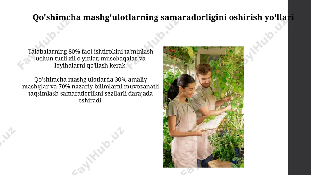 botanikadan sinfdan tashqari ishlarni tashkil etish metodikasi - Page 5