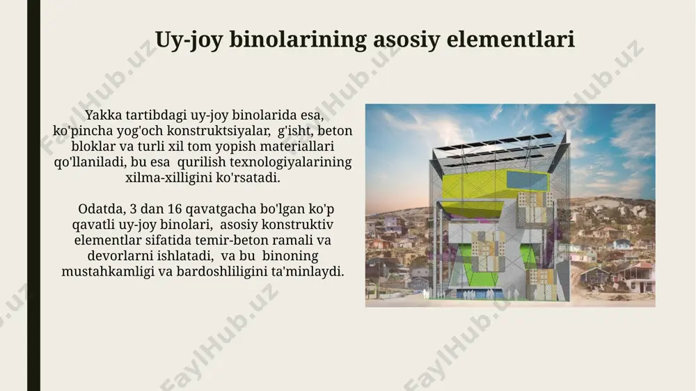 turar-joy binolarining asosiy elementlari - Page 4