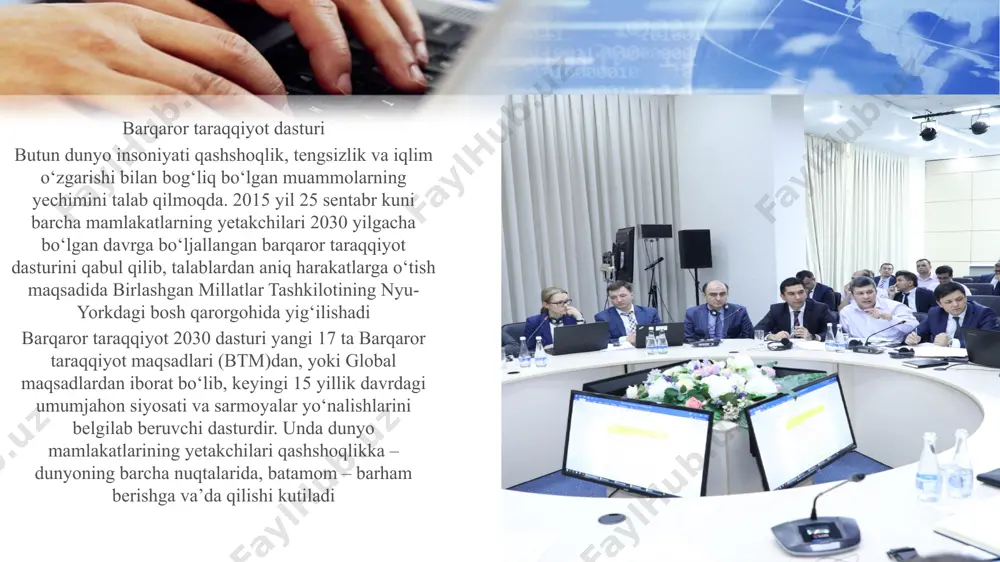 zigina tajribali mutaxassislar nazorati va ishtirokida tug‘ish imkoniyatiga ega. hozirgi kunda sahro janubidagi hududda oiv epidemiyasi eng og‘ir muammolardan biri bo‘lib, ushbu hududda yasho‘vchi o‘smirinlarning vafot etishiga oits kasalligi asosiy sabab bo‘lmoqda. ushbu kasallikdan favot etishning oldini olish yo‘llari profilaktika va davolash, ta’lim, immunizatsiya, jinsiy va reproduktiv salomatlikni ta’minlashdan iborat. barqaror taraqqiyot maqsadlari 2030 yilgacha oits, sil, bezgak va boshqa yuqumli kasalliklar epidemiyasini to‘xtatish borasida butun insoniyatni birlashtiruvchi omildir. asosiy maqsad sog‘liqni saqlash tizimi barcha insonlarni qamrab olishini, har bir inson samarador tibbiy vositalar va emlash bo‘yicha xizmatlardan foydalanish imkoniga ega bo‘lshini ta’minlashda iboratdir. ushbu maqsadga erishishda har bir insonning salomatligini mustahkamlo‘vchi yangi emlamalarni kashf etishga qaratilgan ilmiy izlanishlar va tadqiqotlarni olib borish ham talab etiladi. har bir insonni qamrab oluvchi odil va yuqori sifatli ta’lim tizimini ta’minlash va ta’lim olishiga rag‘batlantirish 2000 yildan boshlab, har bir inson boshlang‘ich ta’lim olish imkonini ta’minlash borasada katta yutuqlarga erishildi. rivojlanayotgan mamlakatlarda 2015 …