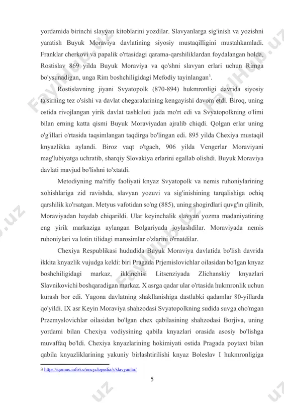 ni doimiy ravishda nemis qirollarining tajovuzlaridan himoya qilishi kerak edi, ular polsha knyazlarini o'z vassallariga aylantirishga harakat qildilar. 966 yilda meshko i va uning sheriklari lotin marosimida xristianlikni qabul qildilar. lotin yozuvi butun mamlakat bo'ylab tarqaldi. 1000 yilda gniezno shahrida polsha arxiepiskopi tashkil etildi. 11-asr boshlariga kelib, polsha sharqiy evropadagi eng yirik davlatlardan biriga aylandi. boleslav i jasur (992-1025) faol va muvaffaqiyatli tashqi siyosatni olib bordi. ammo uning o'limidan so'ng polshaning xalqaro ahvoli murakkablashdi. germaniya yana urushni boshlaydi, chexiya va rossiya ham polshaga qarshi. mamlakat mag'lubiyatga uchradi va nemis feodallari yordami bilan bostirilgan 1037 yildagi xalq qo'zg'olonidan so'ng vaqtincha germaniya imperiyasiga vassal qaramligiga tushib qoldi. ix asrning birinchi yarmida bolgariya o'z xoldinglarini kengaytirdi va evropaning eng yirik davlatlaridan biriga aylandi. ix asrning o'rtalarida xon boris (852-889) mamlakatni xristianlashtirish to'g'risida qaror qabul qildi. u buni kimning yordami bilan qilish to'g'risida uzoq vaqt ikkilanib, papa va vizantiya patriarxi o'rtasidagi qarama-qarshiliklarda o'ynashga harakat …