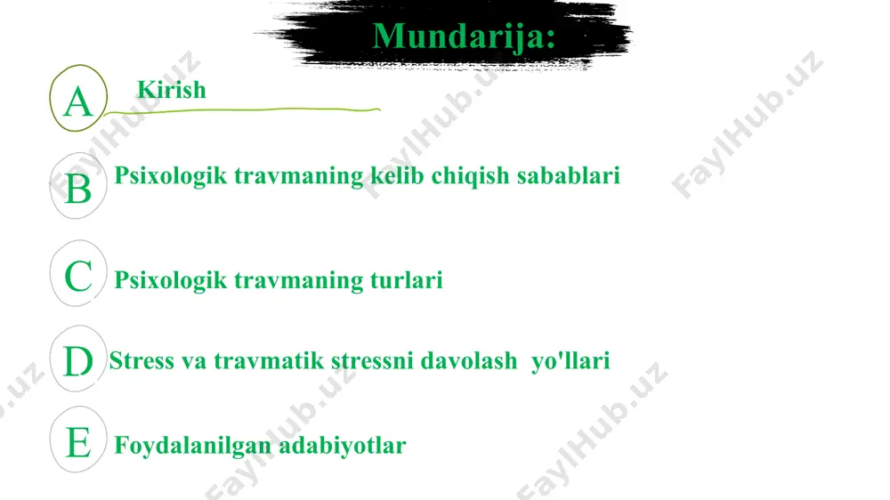 fiziologik kurash yoki parvoz mexanizmlari ishlay olmaydi, chunki voqea muqarrar. travmalar xulq-atvoriga qarab tasniflash mumkin bu ularga sabab bo'ldi. ular bolalikdagi jarohatlar, zo'ravonliklar, duellar, tabiiy ofatlar, baxtsiz hodisalar va boshqalar bo'lishi mumkin. boshqacha aytganda, bu hodisa osoyishtalikni sezilarli darajada buzadi bir kishining. shikastlanish haqida gapiradigan bo'lsak, voqea oldindan aytib bo'lmaydigan bo'lishi, odamning nazorati ostida bo'lmasligi va hissiy naqshlaringizni jiddiy ravishda buzadi. ushbu hodisaning ta'siri insonning psixologik zaiflashishiga olib keladi. terror voqea va travmatik parchalarning birlashishiga xalaqit beradigan xotira fobiyasiga aylanadi. xotiralar oddiy ongdan ajralib, vizual in'ikoslar, somatik tashvishlar va o'zini tutish ko'rsatkichlari sifatida tashkil etilgan, tajribamizning asl rejimida bizning xotiralarimizda saqlanmoqda (salvador, 2017). shikast holatlarga duchor bo'lgan odamlar jarohat olishdi (travma so'zi yunon tilidan olingan va yara degan ma'noni anglatadi), ular eslashdan qo'rqishadi, istamaydilar, eslay olmaydilar, ularga murojaat qiladigan har qanday odam yoki vaziyat bilan aloqa qilishdan qochishadi. sodir bo'lgan voqealarga va ko'pincha ajralib chiqishga favqulodda mexanizm sifatida olib keladi, …