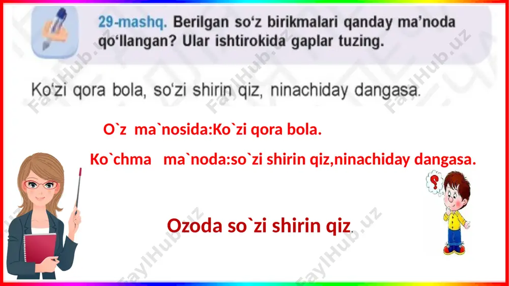 onatili mahsuloti - o'zvako'chma ma'noli sifatlar - Page 5