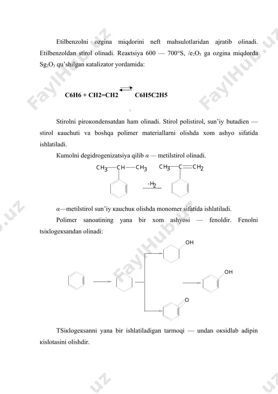 nеftlarni tarкibidagi arеnlar (aromatiк uglеvodorodlar) - Page 5
