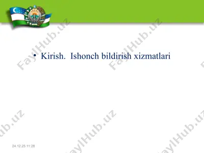 "аудиторлик фаолияти тўғрисида"ги қонун — PPT