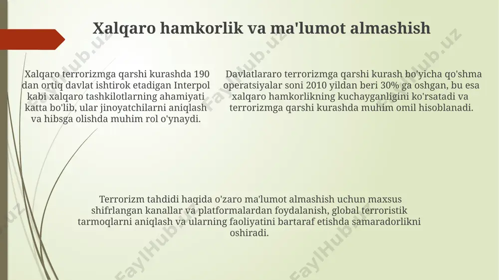 terrorizmning oldini olish va unga qarshi kurashish - Page 5