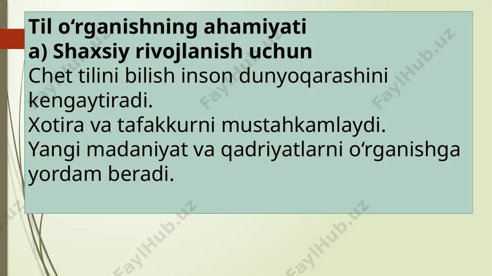 til o‘rganish va uning ahamiyati - Page 3