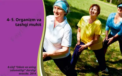 organizm va tashqi muhit. 8 - sinf — PPTX