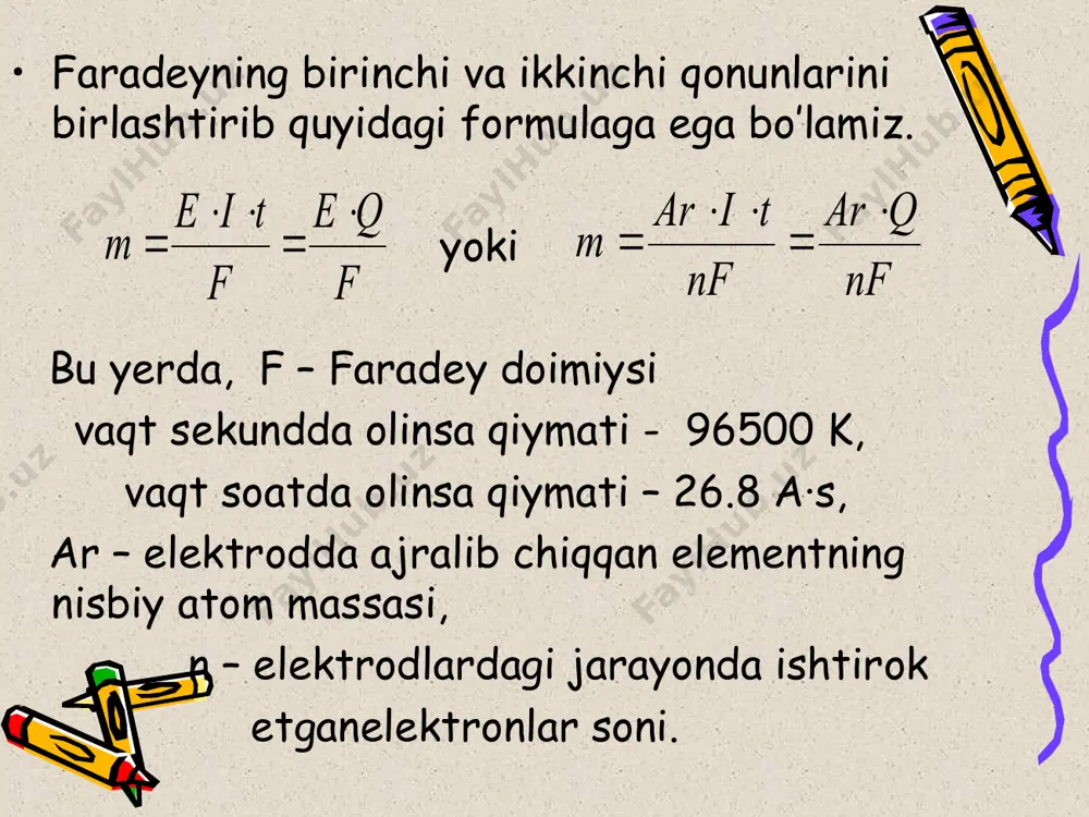 13-ma’ruza (b): elektroliz qonunlari - Page 5