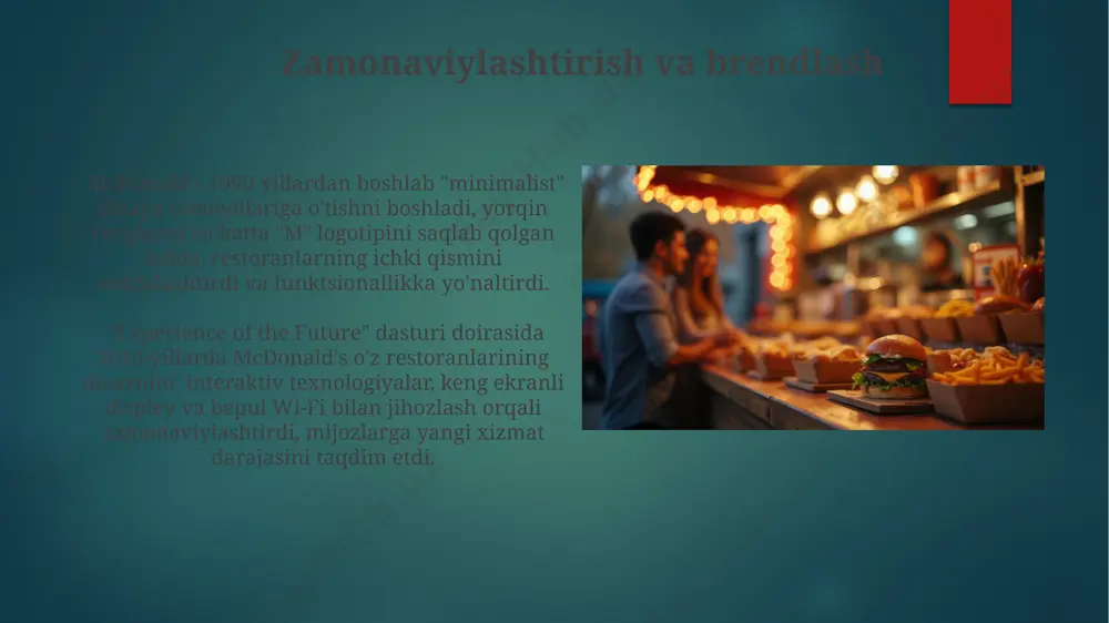 mcdonald's restoranining paydo boʻlish tarixi - Page 3