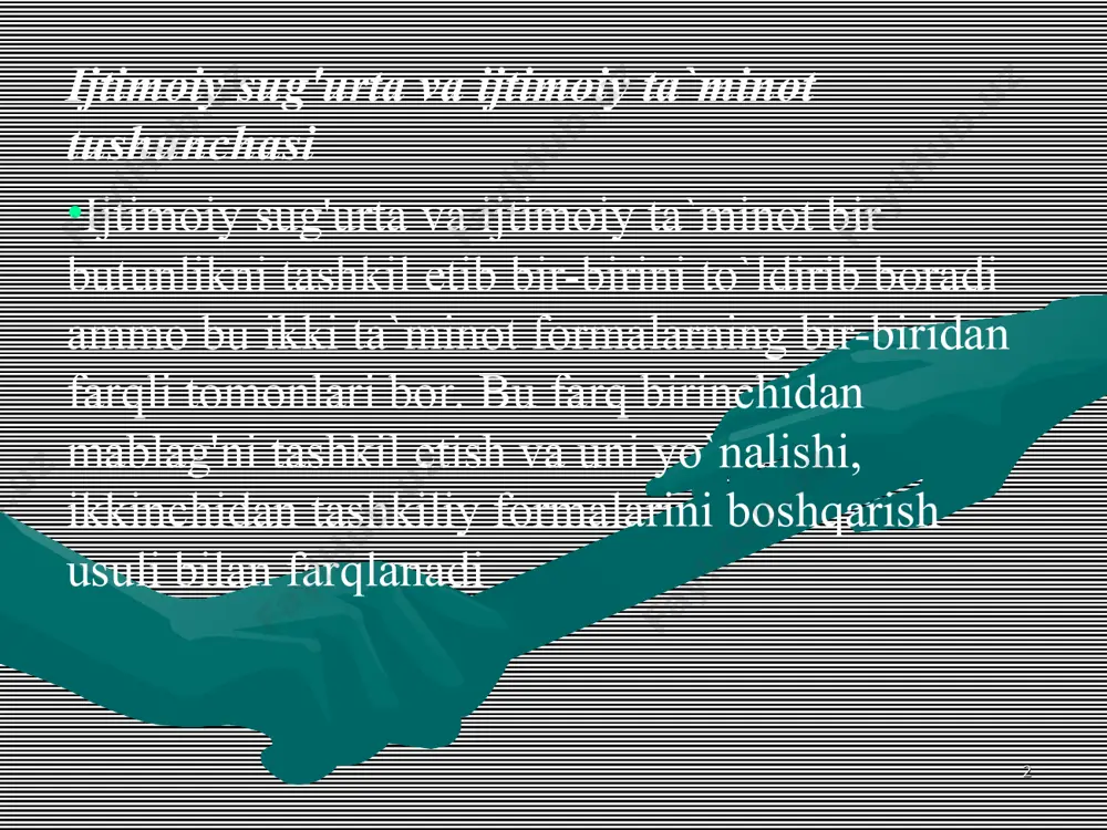l bo`ladi. 1. vaqtinchalik –ayrim xastaliklar tufayli kasblari bo`yicha mexnat faoliyatini vaqtincha bajara olmaydi. bu tez o`tib ketish xususiyatiga ega va vaqtinchalik mexnatga layoqatsizlik deyiladi. 2. doimiy yoki uzoq muddatli –bu qaytmas jarayon bo`lib, ko`pincha nogironlikka olib keladi. nogironlik tufayli insonlar uzoq muddat yoki bir umr mexnatga layoqatsiz bo`lib qolishi mumkin. * ish qobiliyatini yo`qotish darajaga qarab, qisman yoki to`liq mexnatga layoqatsizlik farqlanadi. to`liq mexnatga layoqatsizlikda inson xech qanday ishni bajara olmaydi va maxsus davolash tartibiga muhtoj bo`ladi. qisman mexnatga layoqatsizlikda esa boshqa ish sharoitida o`sha ishni bajara oladi yoki ish hajmi chegaralangan bo`ladi * kasallik varaqasi va ma`lumotnomalarni ahamiyatlari va ularni berish qoidalari kasallik varaqasi quyidagi ahamiyatga ega yuridik. moliyaviy. tibbiy-statistik * kasallik varaqasi va ma`lumotnoma davlat tilida to`ldiriladi. kasallik varaqalari yoki ma`lumotlari ma`muriy jixatdan qaysi tashkilotga bo`ysunishdan qat`iy nazar davlat davolash-profilaktika muassasalarining vrachlari xamda tibbiyot oliygohlari, vrachlar malakasini oshirish instituti, tibbiy ilmiy tekshirish institutlari vrachlari tomonidan ularga biriktirilgan …