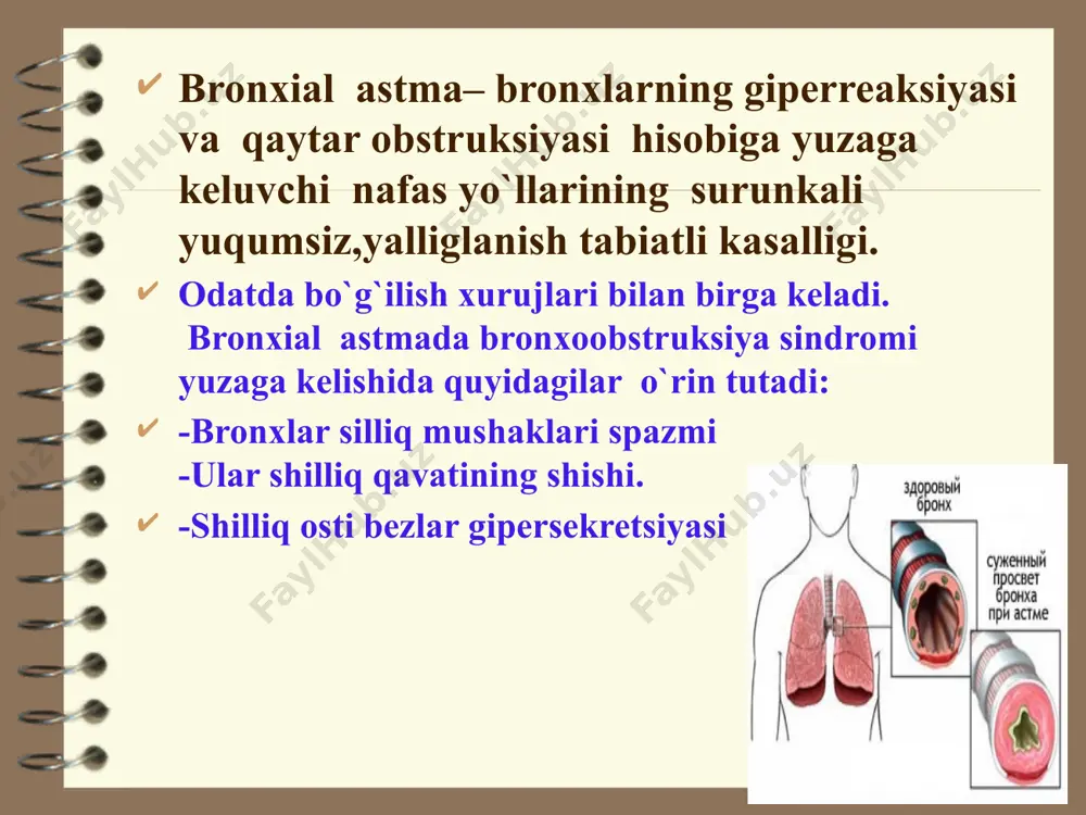 a provide strategies to adapt recommendations to varying health needs, services, and resources identify areas for future investigation of particular significance to the global community gina: история и цели создания в 1993 г. национальный институт сердца, легких и крови (national heart, lung, and blood institute) сша совместно с всемирной организацией здравоохранения (воз) создали рабочую группу, разработавшую глобальную стратегию лечения и профилактики бронхиальной астмы – gina. цели gina: снижение инвалидизации при астме уменьшение частоты преждевременных смертей от астмы обеспечение плодотворной и активной жизни пациентов gina 2006: www.ginasthma.org revised 2006 gina gina – совместный документ всемирной организации здравоохранения (воз) и национального института здоровья сша. 1993 – организация 1995 – первый отчет gina 2002, 2006, 2011, 2014, 2017 – пересмотр документов 2021 - публикация нового пересмотра можно найти на сайте в интернете: www.ginahouse revised 2006 новое руководство gina (2006): цель лечения астмы – это достижение и поддержание клинического контроля астмы. классификация астмы по …