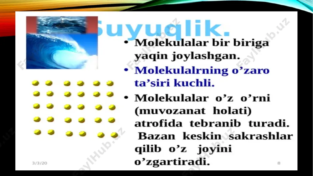 6-sinf “tabiiy fanlar” mavzusida suyuqliklar slaydi - Page 4