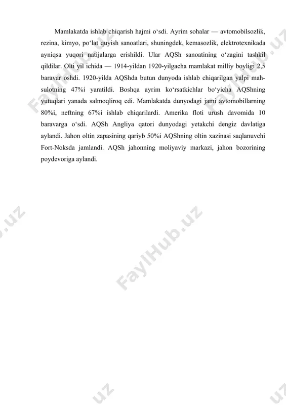 geosiyosiy munosabatlar tizimida aqsh ning roli - Page 5