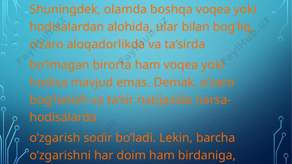 miqdorlar orasidagi bog’lanish turlari va ularga oid misollar - Page 4