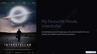 my favourite movie - interstellar — PPTX