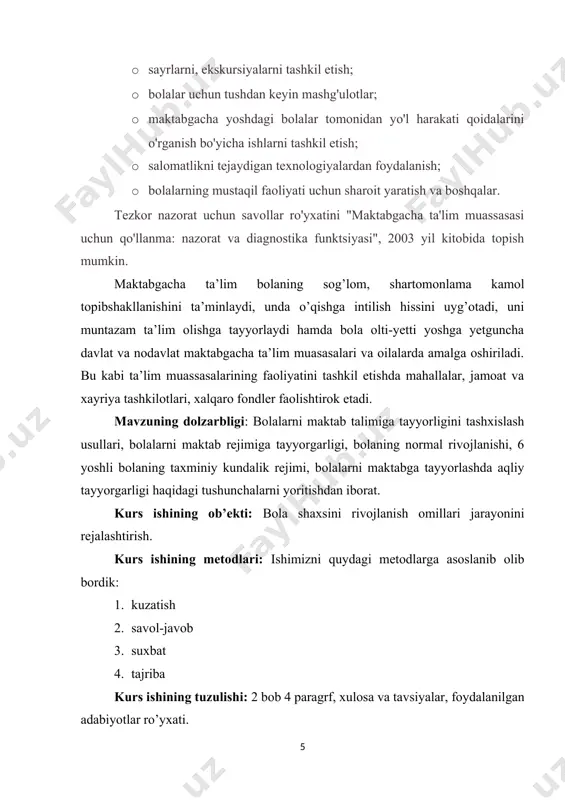 z yoshlari, uyqu va ishtahaning buzilishi rivojlanadi; boshqalar haddan tashqari hayajonlanadi, asabiylashadi va jahldor bo'ladi. nisbatan qulay o'quv sharoitida psixologik kuchlanish 1,5 - 2 oydan keyin kamayadi. keyinchalik og'ir sharoitlarda u davom etib, nevrozlar va somatik kasalliklarni keltirib chiqaradi. 5.2 inqiroz 6-7 yil rossiyalik psixologlarning fikriga ko'ra (l.s.vygotskiy, d.b. elkonin, l.i.bozhovich va boshqalar), maktabgacha va boshlang'ich maktab yoshi 7 yil inqirozi bilan ajralib turadi. bu o'z-o'zini tartibga solish inqirozi, 1 yillik inqirozni eslatadi. rivojlanishning ijtimoiy holati (ya'ni munosabatlar tizimi) o'zgarganligi sababli, bola o'zini yangi yosh davri chegarasida topadi. shu sababli, bolaning maktabga qabul qilish bosqichida ajratilgan 7 yillik inqiroz o'z-o'zini boshqarish inqirozi deb ataladi. l.i. bozovich 7 yillik inqirozni ijtimoiy o'zlikni tug'ilish davri deb atadi.bola yangi ijtimoiy pozitsiyaga - maktab o'quvchisi pozitsiyasiga kiradi. bu uning shaxsini tubdan o'zgartiradi. o'z-o'zini anglashning o'zgarishi qadriyatlarni qayta baholashga olib keladi. oldin ma'noli bo'lgan narsa (o'yin) ikkinchi darajali bo'ladi. o'qish bilan bog'liq hamma narsa, birinchi …