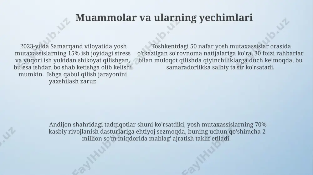 yosh mutaxassislar bilan ishlash - Page 5