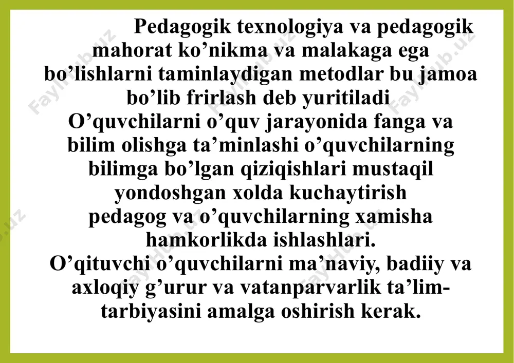 boshlang’ich ta’lim pedagogikasi - Page 5